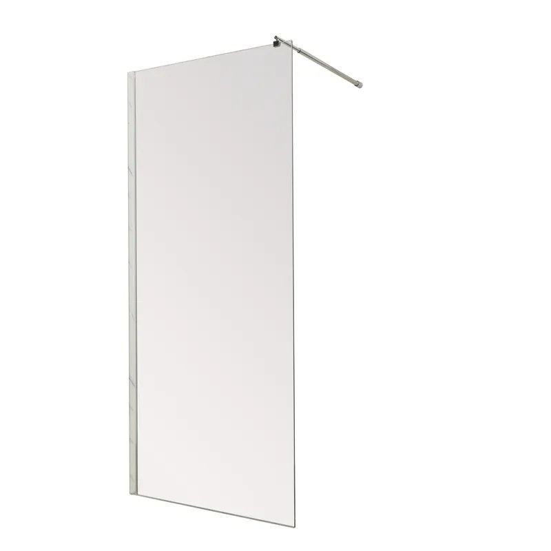 Душова перегородка Walk-In MIXXUS PREMIUM FLAT SP01-120x200-TR CHROME прозоре скло 8мм (MI6852)
